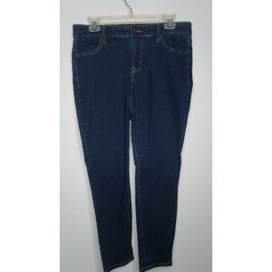 Old Navy Super Skinny Mid Rise Women's Size 12R Dark Wash Blue Jeans Stretch